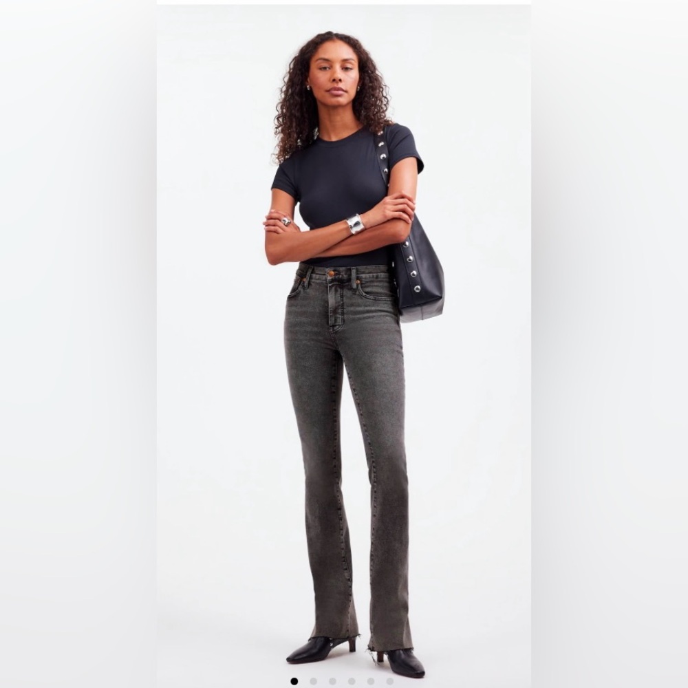 Brand New size 25 Madewell full length kick out this wash is SOLD OUT - Picture 13 of 15